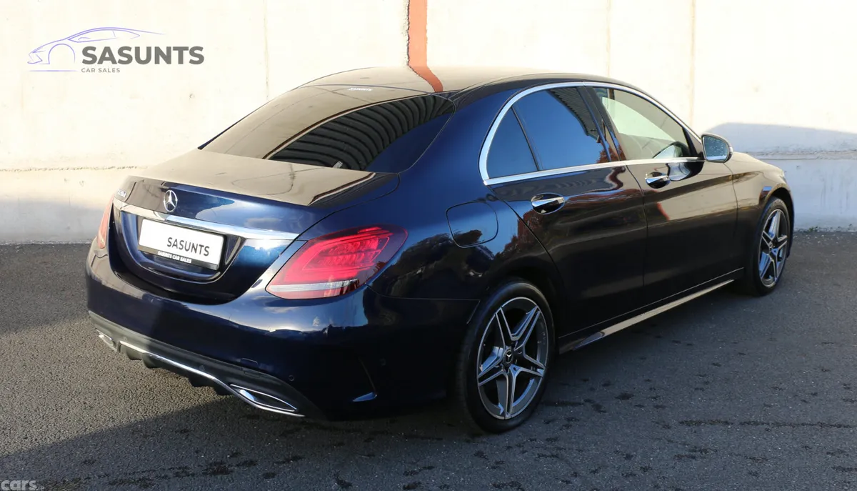 Mercedes-Benz C-Class Saloon, Diesel, 2018, Blue