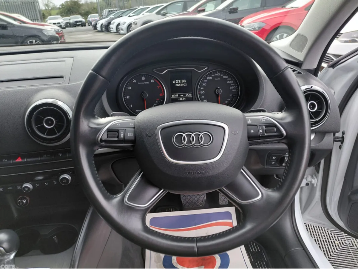 Audi A3 Saloon, Petrol, 2016, White
