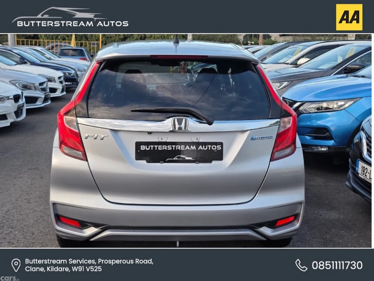 Honda Fit Hatchback, Petrol Hybrid, 2018, Silver