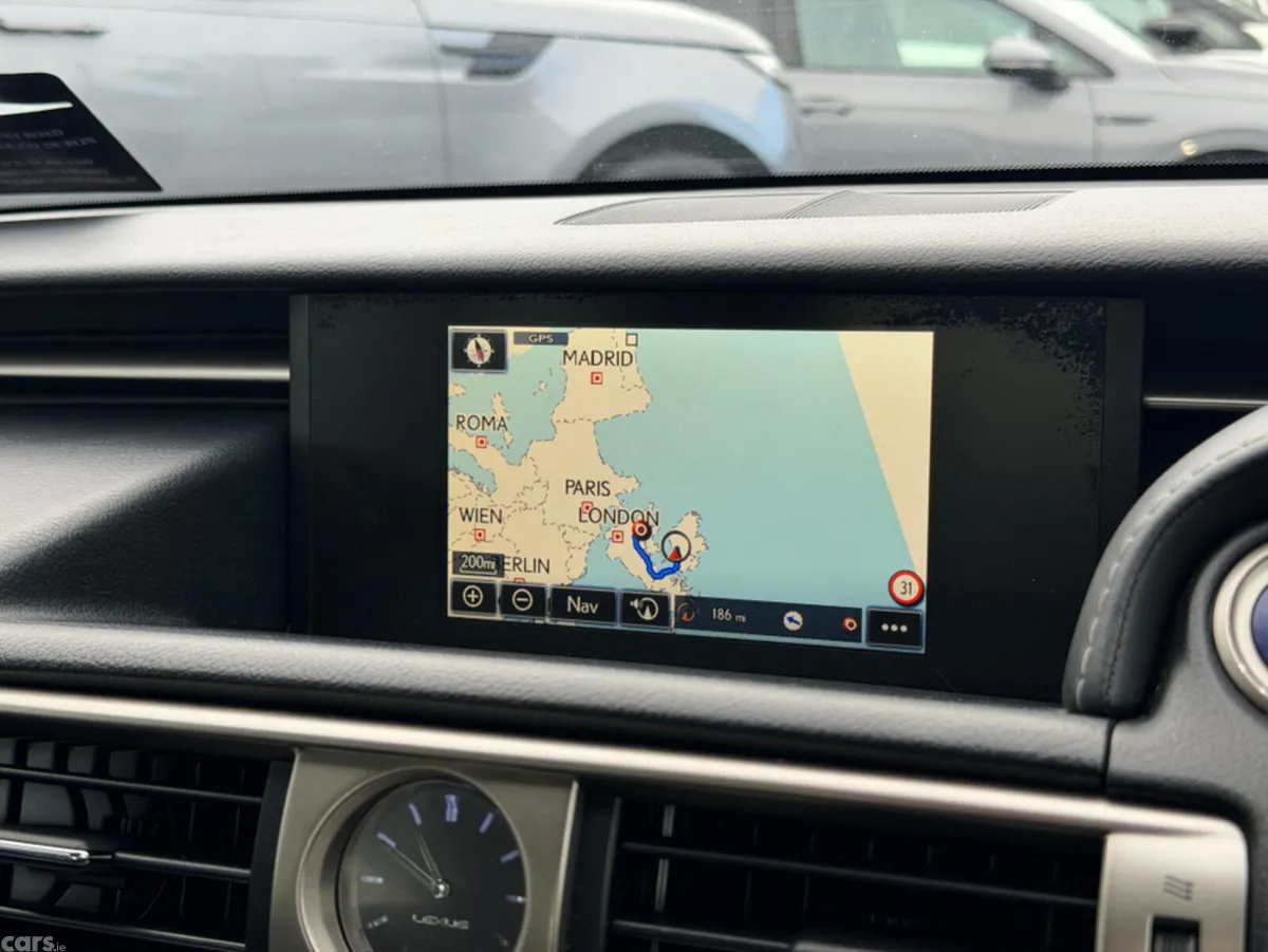 Lexus IS Saloon, Petrol Hybrid, 2015, Black