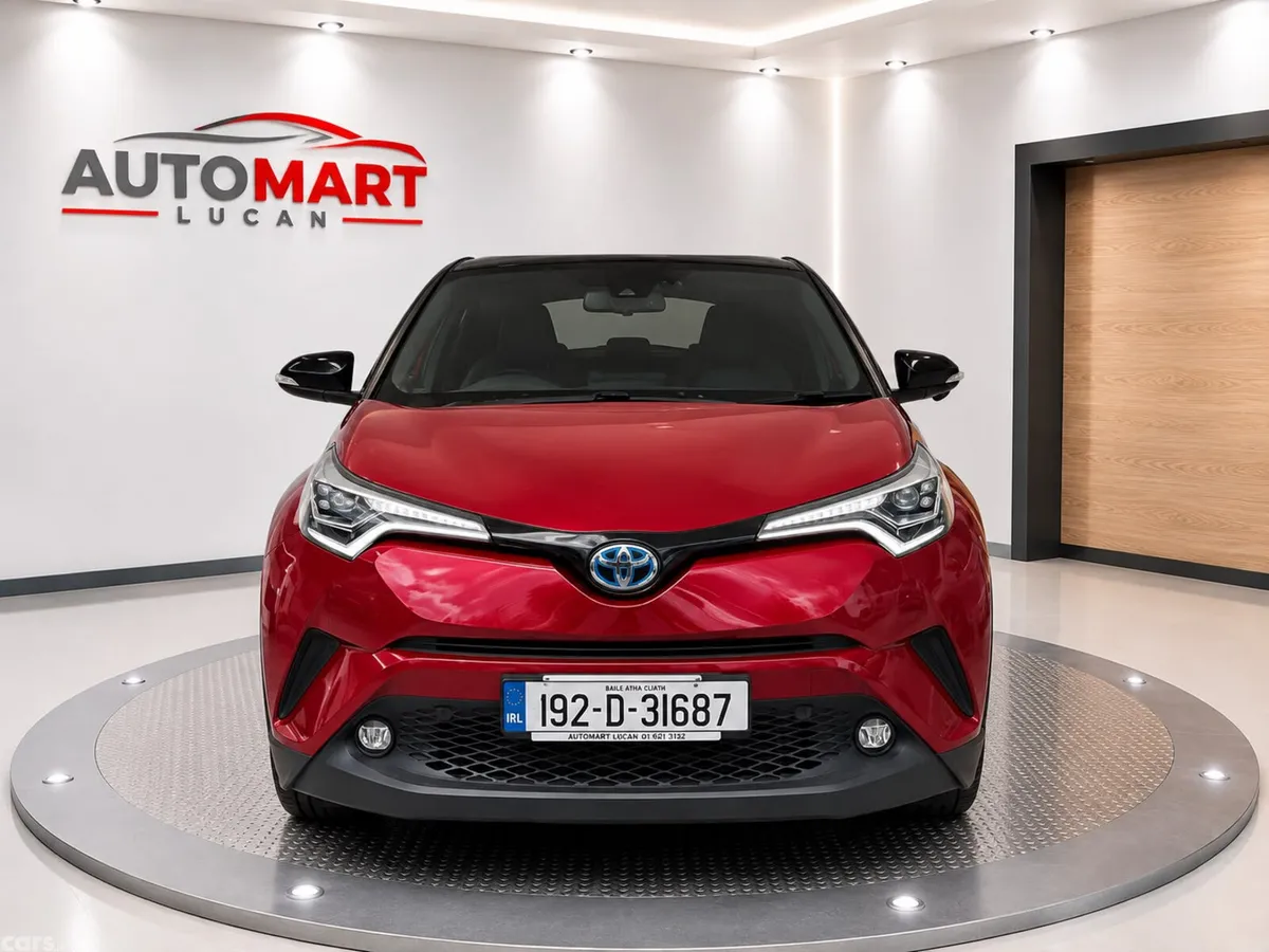 Toyota C-HR Hatchback, Petrol Hybrid, 2019, Red