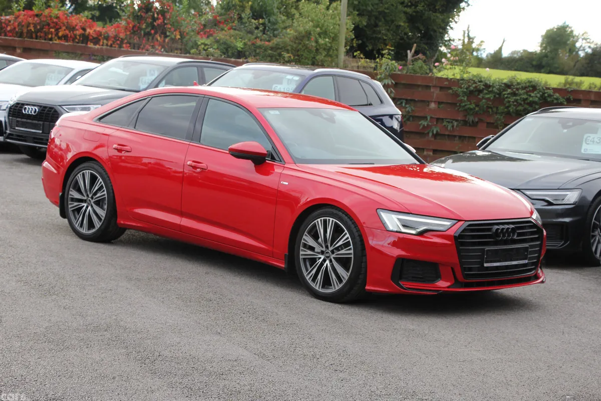 Audi A6 Saloon, Diesel, 2022, Red