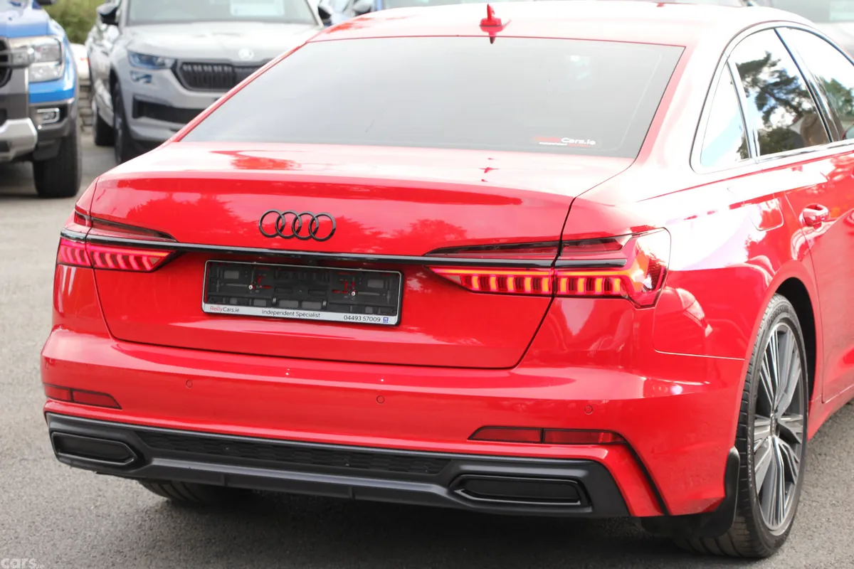 Audi A6 Saloon, Diesel, 2022, Red