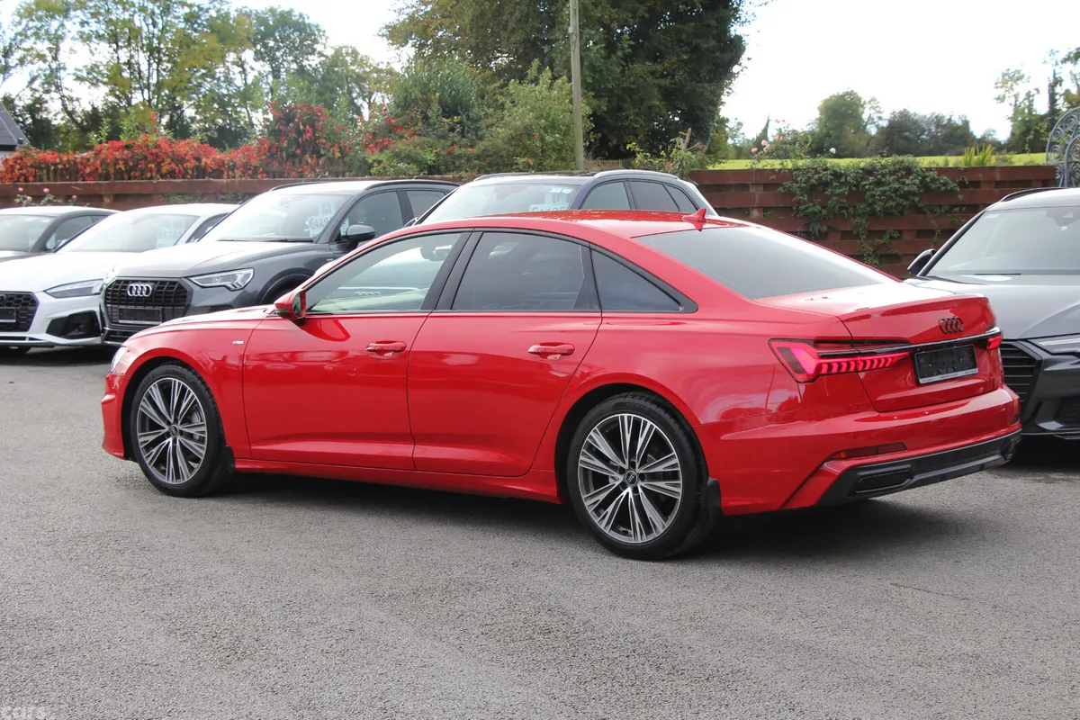 Audi A6 Saloon, Diesel, 2022, Red