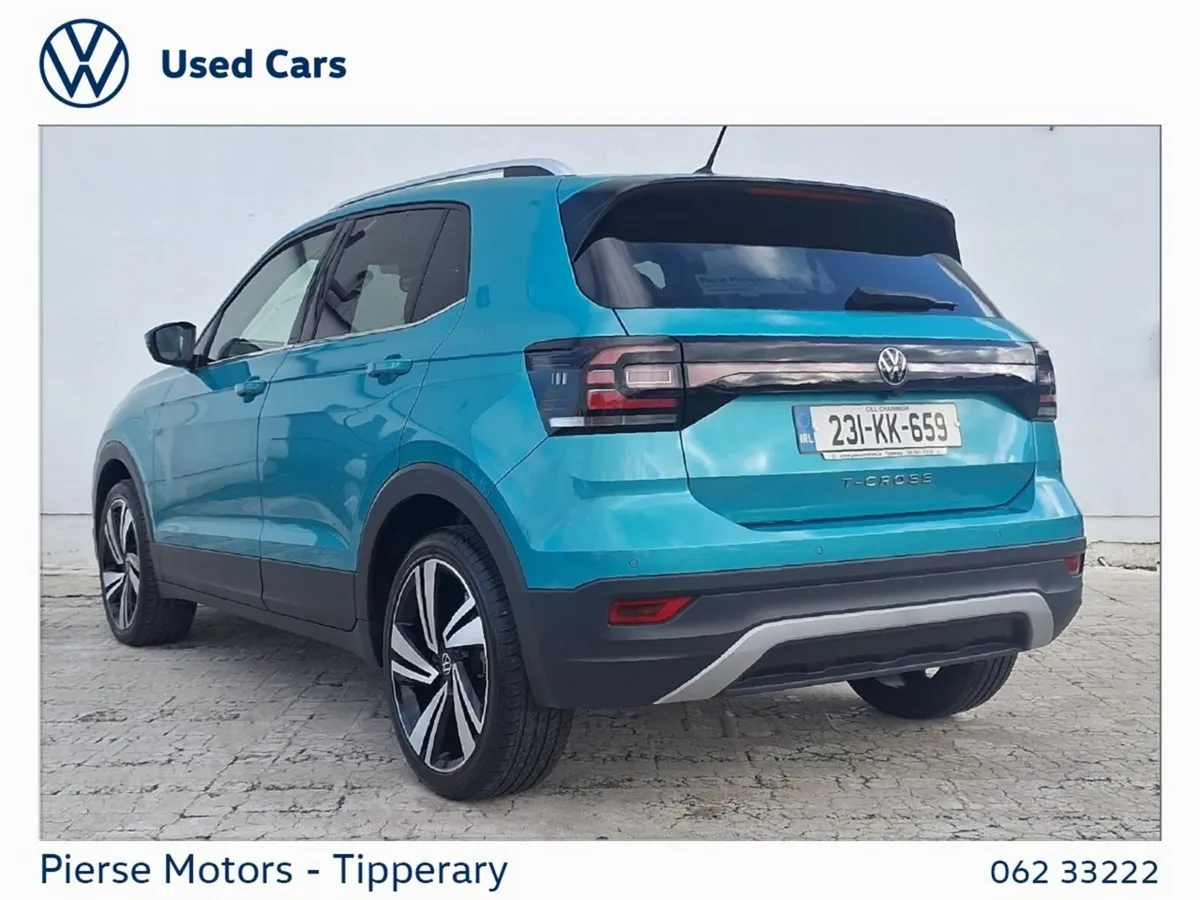 Volkswagen T-Cross Estate, Petrol, 2023, Green