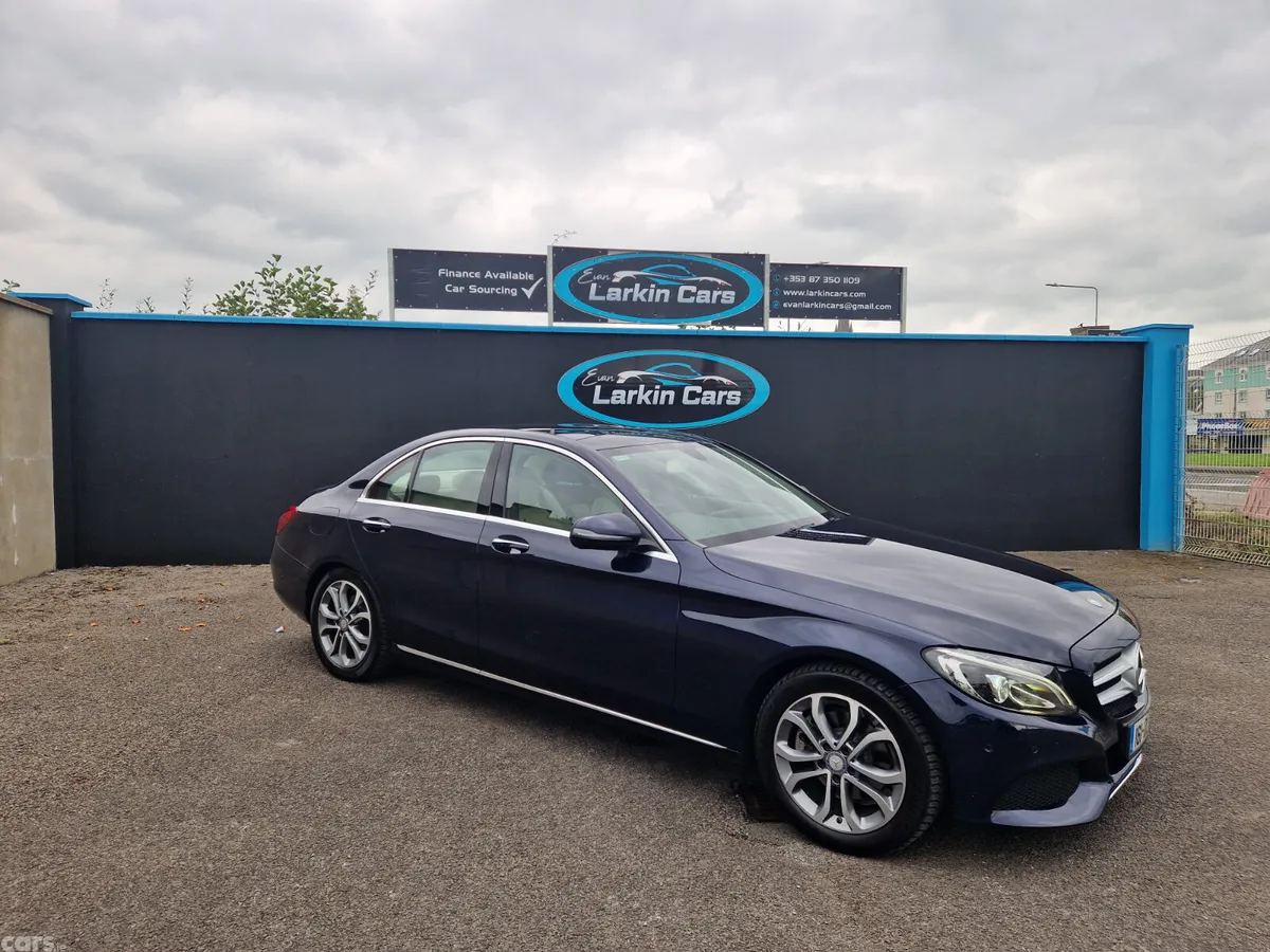 Mercedes-Benz C-Class Saloon, Diesel, 2016, Blue