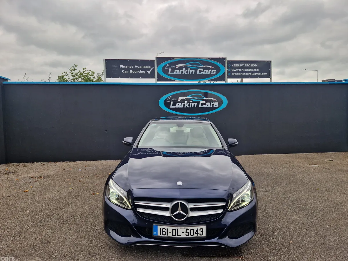 Mercedes-Benz C-Class Saloon, Diesel, 2016, Blue
