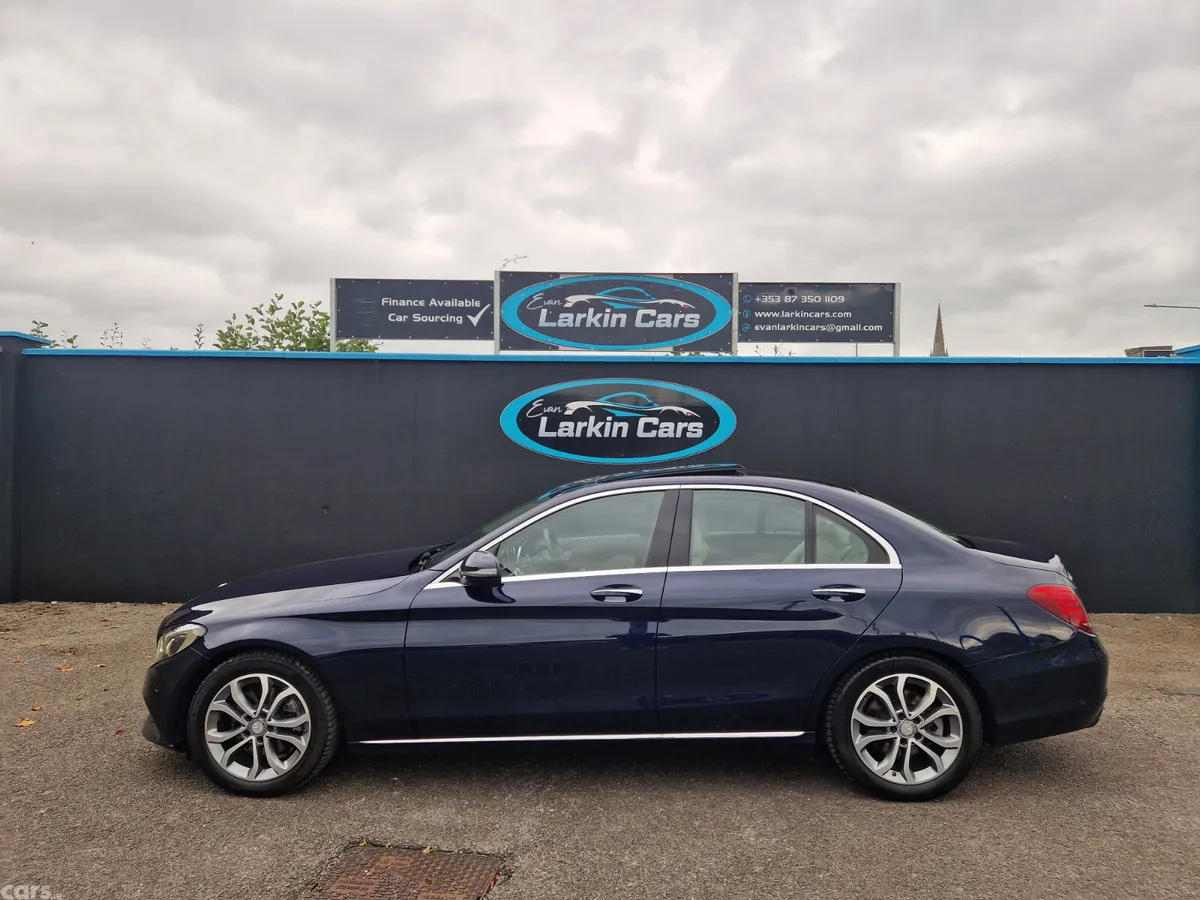 Mercedes-Benz C-Class Saloon, Diesel, 2016, Blue