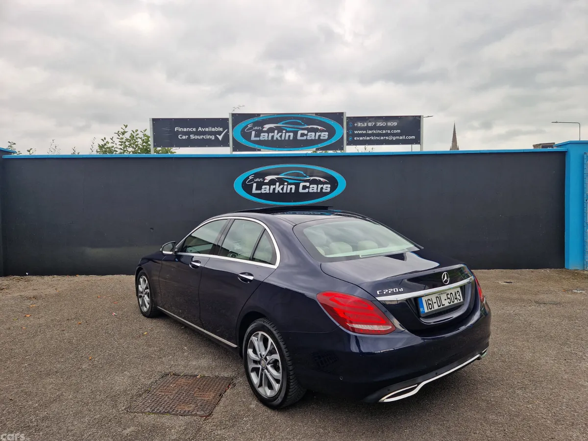 Mercedes-Benz C-Class Saloon, Diesel, 2016, Blue