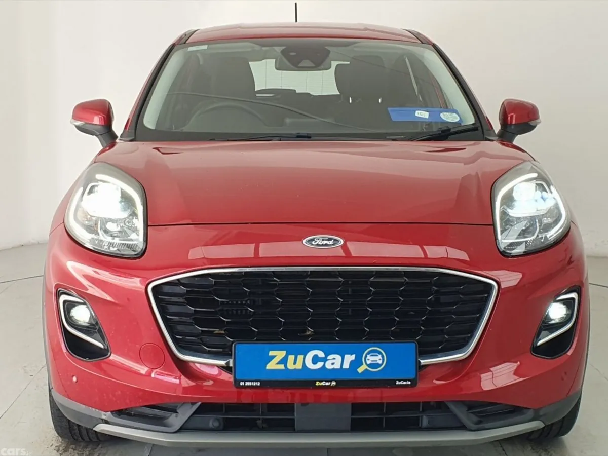 Ford Puma MPV, Petrol Hybrid, 2023, Red
