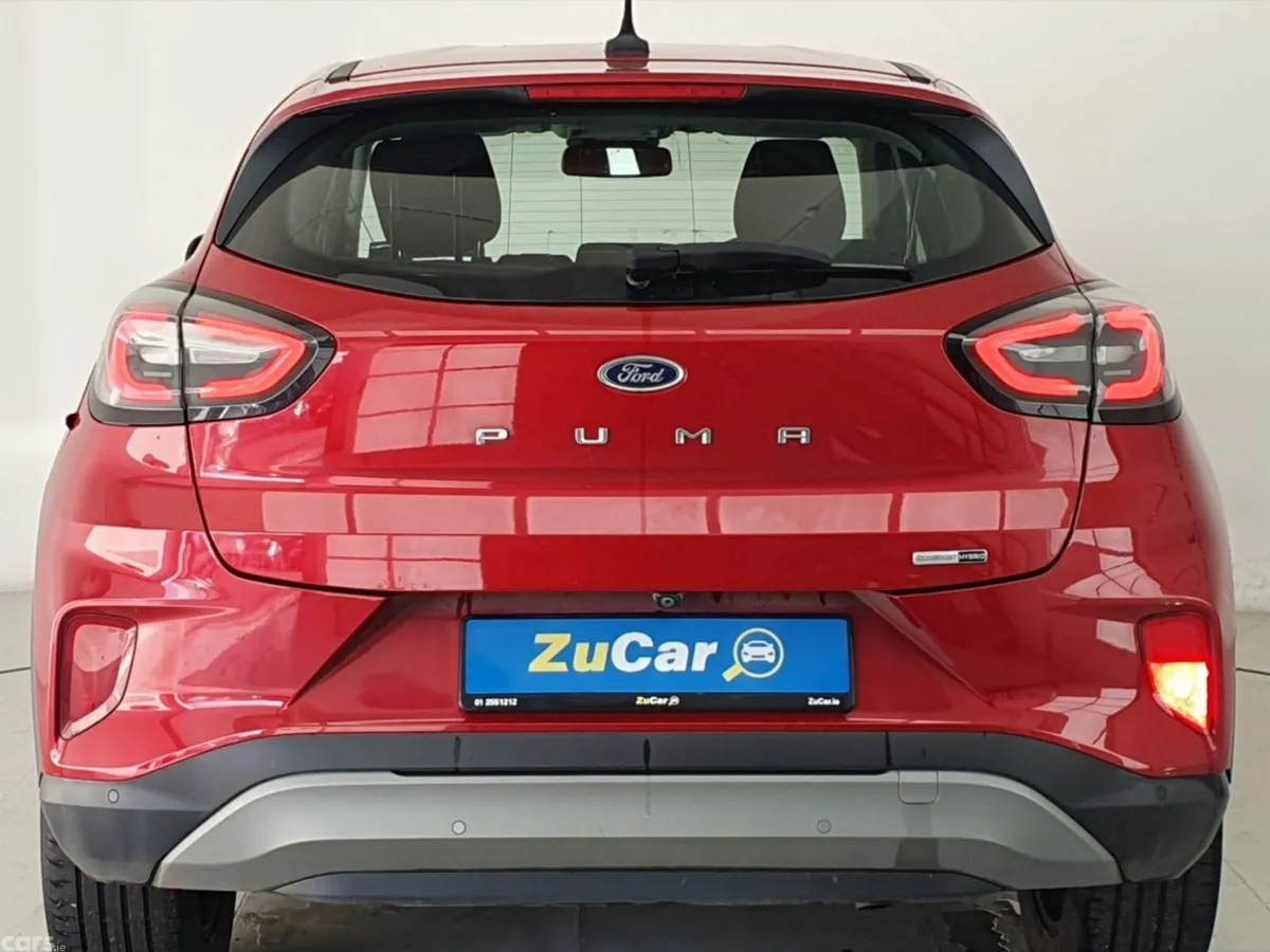 Ford Puma MPV, Petrol Hybrid, 2023, Red