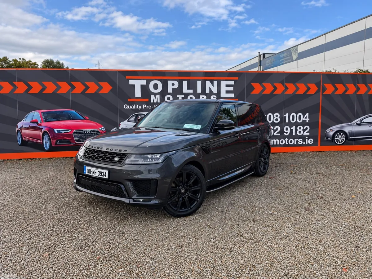 Land Rover Range Rover Sport Estate, Diesel, 2018, Black