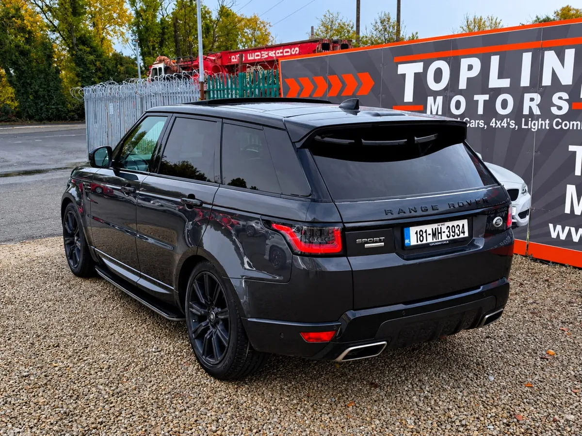 Land Rover Range Rover Sport Estate, Diesel, 2018, Black