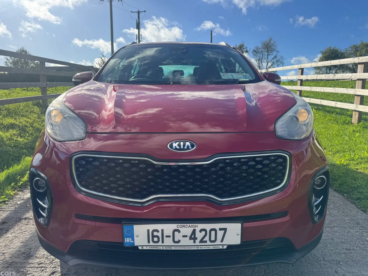 Kia Sportage SUV, Diesel, 2016, Red