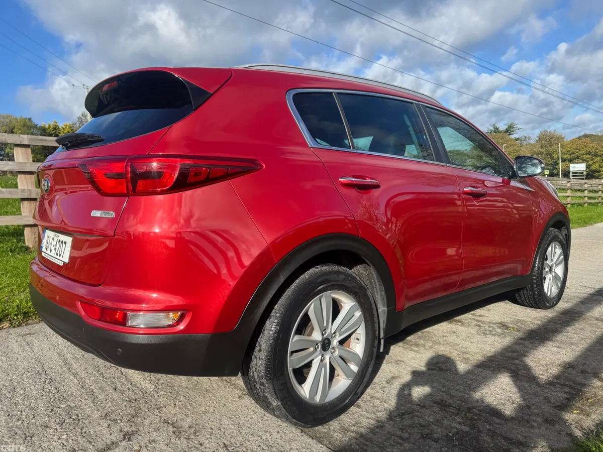 Kia Sportage SUV, Diesel, 2016, Red