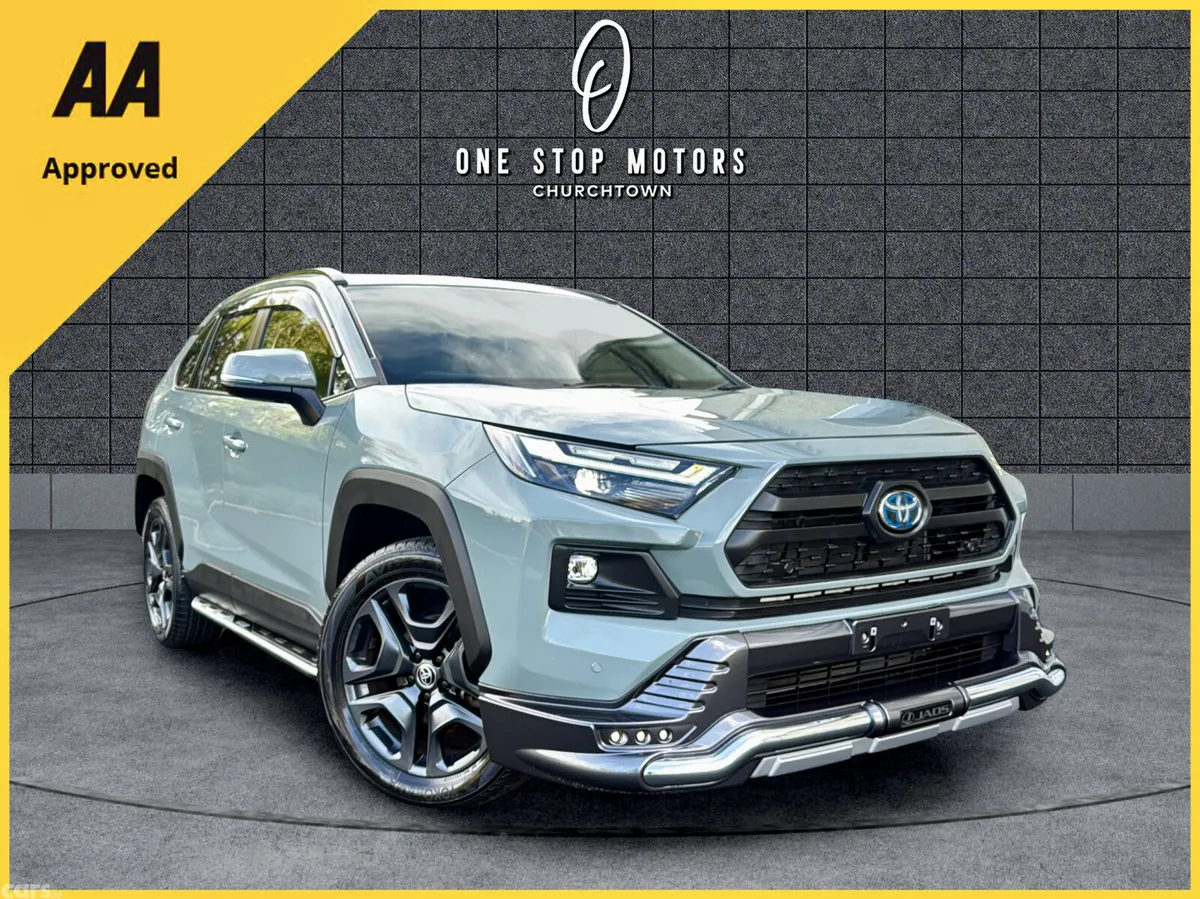 Toyota RAV4 SUV, Petrol Hybrid, 2022, Grey