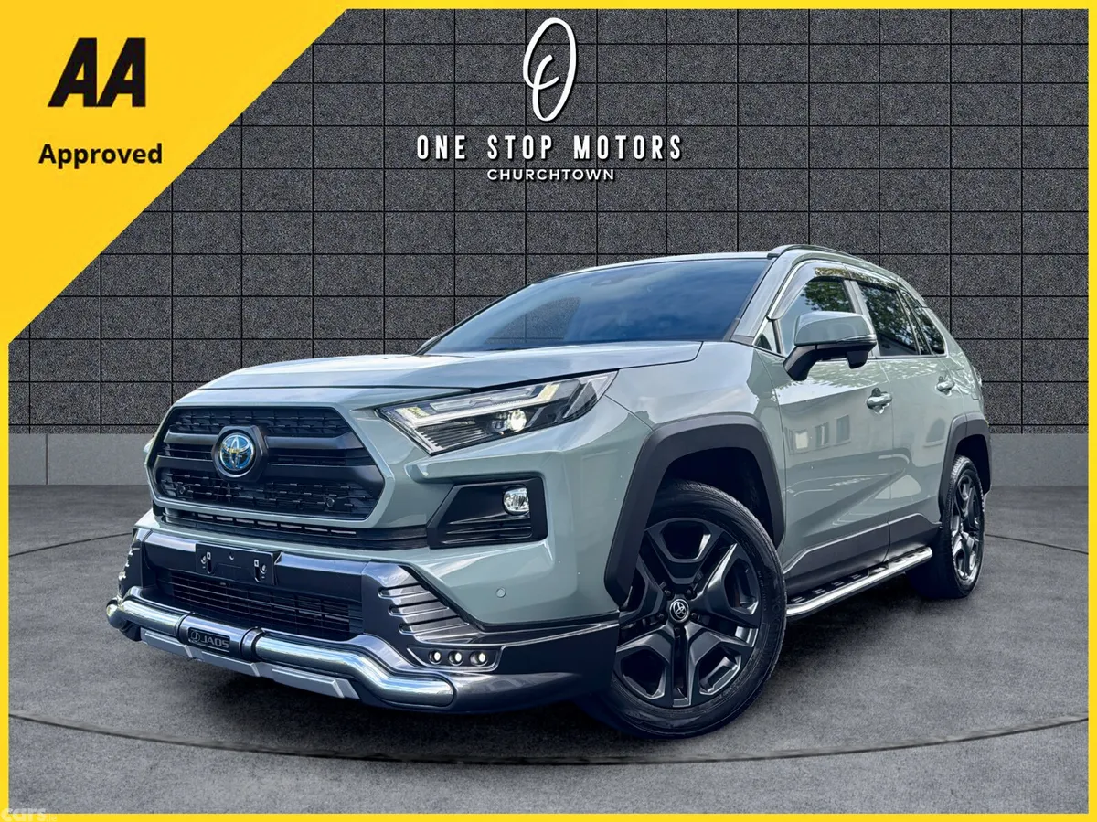 Toyota RAV4 SUV, Petrol Hybrid, 2022, Grey