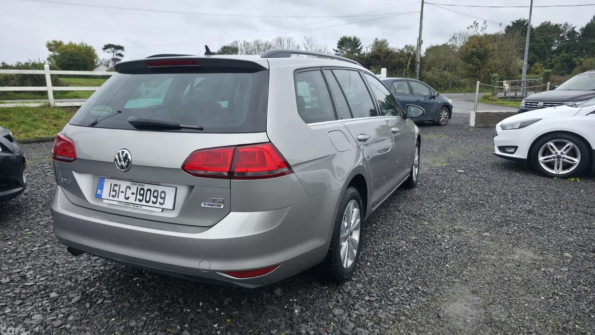 Volkswagen Golf Estate, Petrol, 2015, Silver