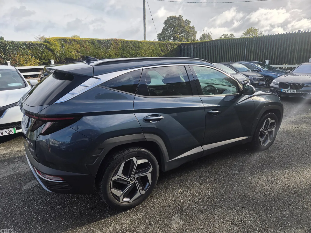 Hyundai Tucson SUV, Petrol Hybrid, 2021, Blue