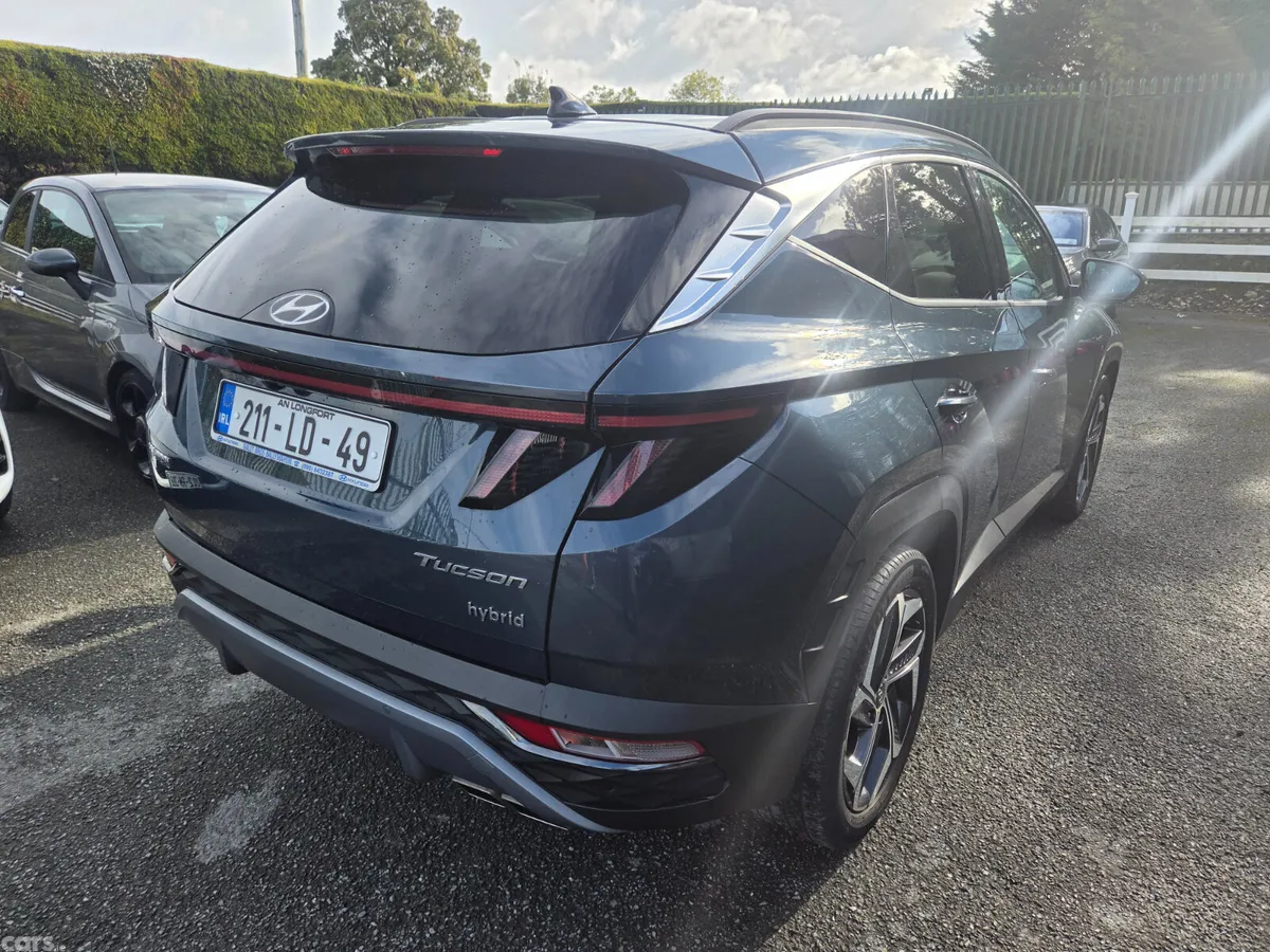 Hyundai Tucson SUV, Petrol Hybrid, 2021, Blue