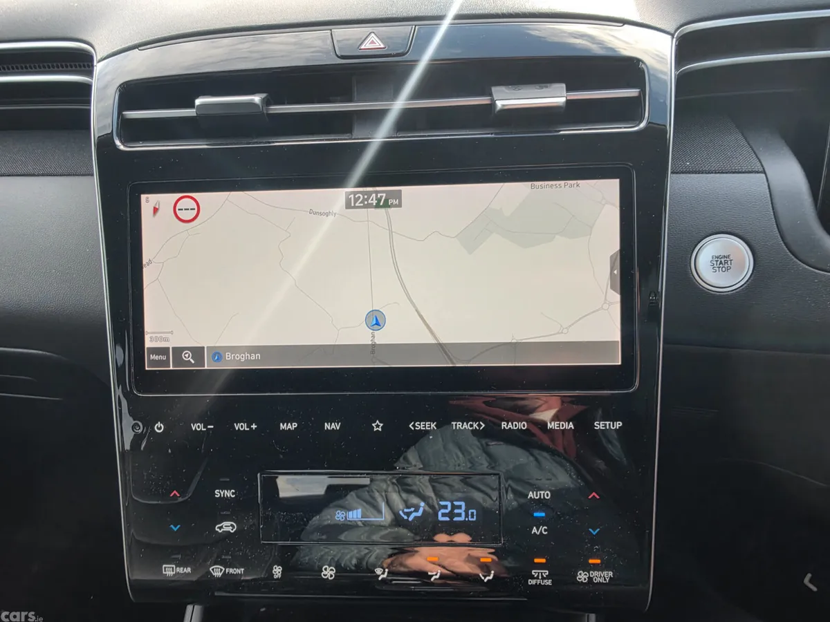 Hyundai Tucson SUV, Petrol Hybrid, 2021, Blue