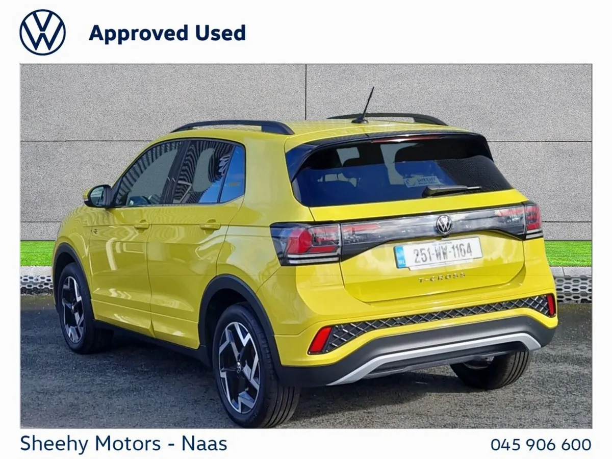 Volkswagen T-Cross SUV, Petrol, 2025, Yellow