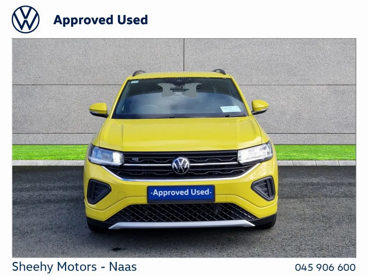 Volkswagen T-Cross SUV, Petrol, 2025, Yellow