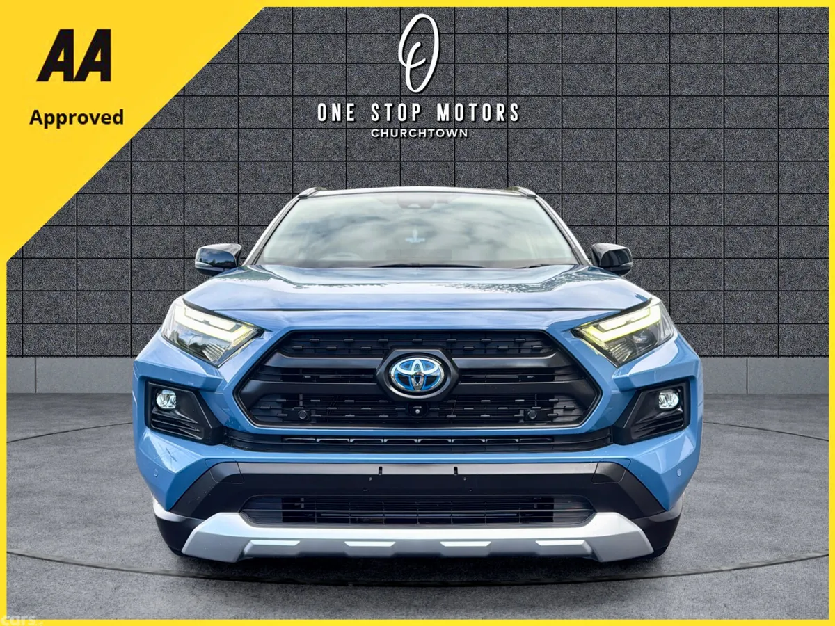 Toyota RAV4 SUV, Petrol Hybrid, 2023, Blue