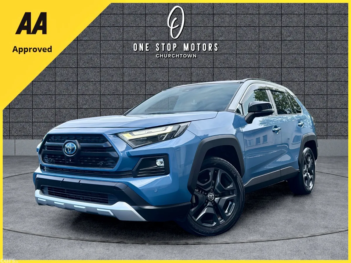 Toyota RAV4 SUV, Petrol Hybrid, 2023, Blue