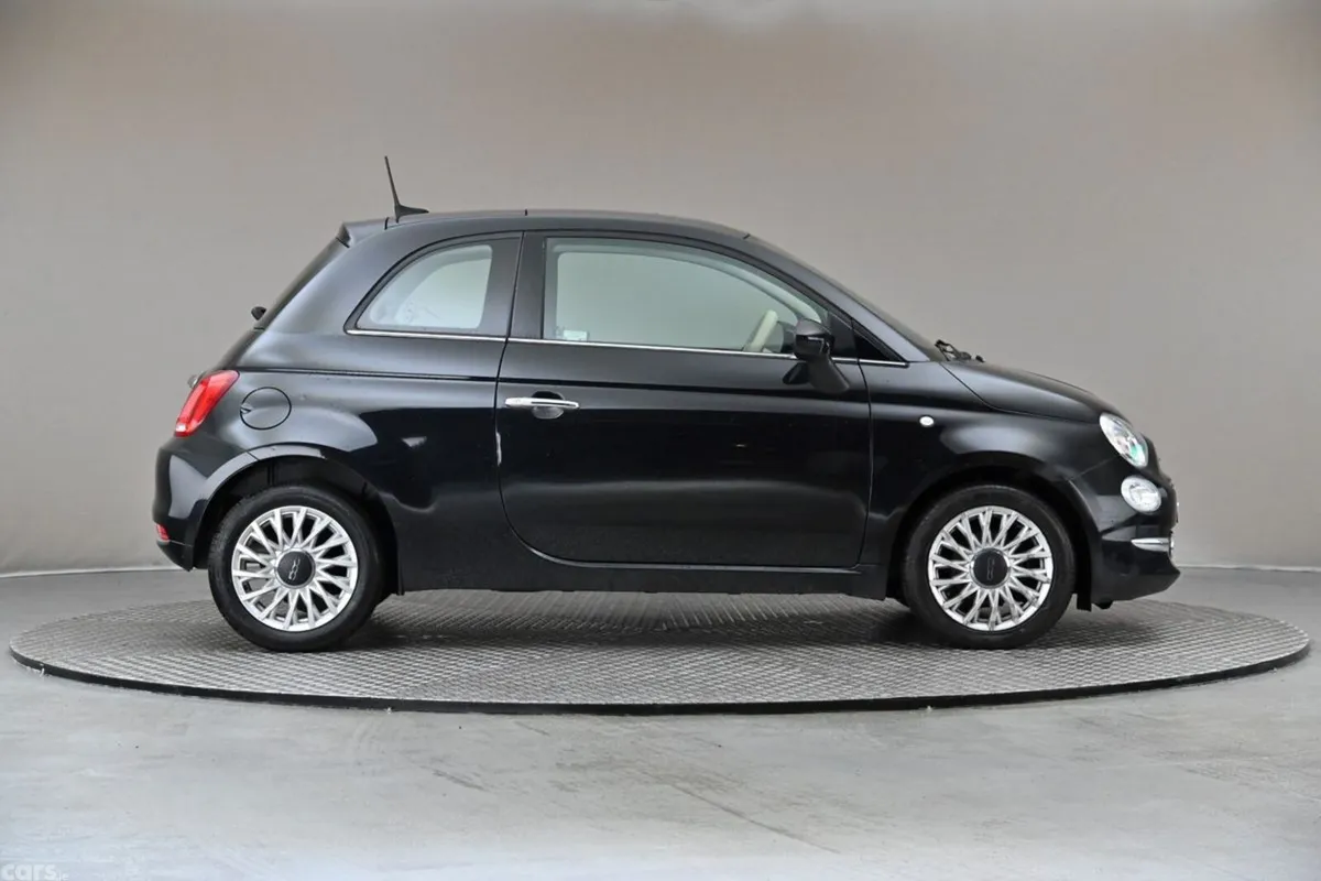Fiat 500 Hatchback, Petrol, 2018, Black