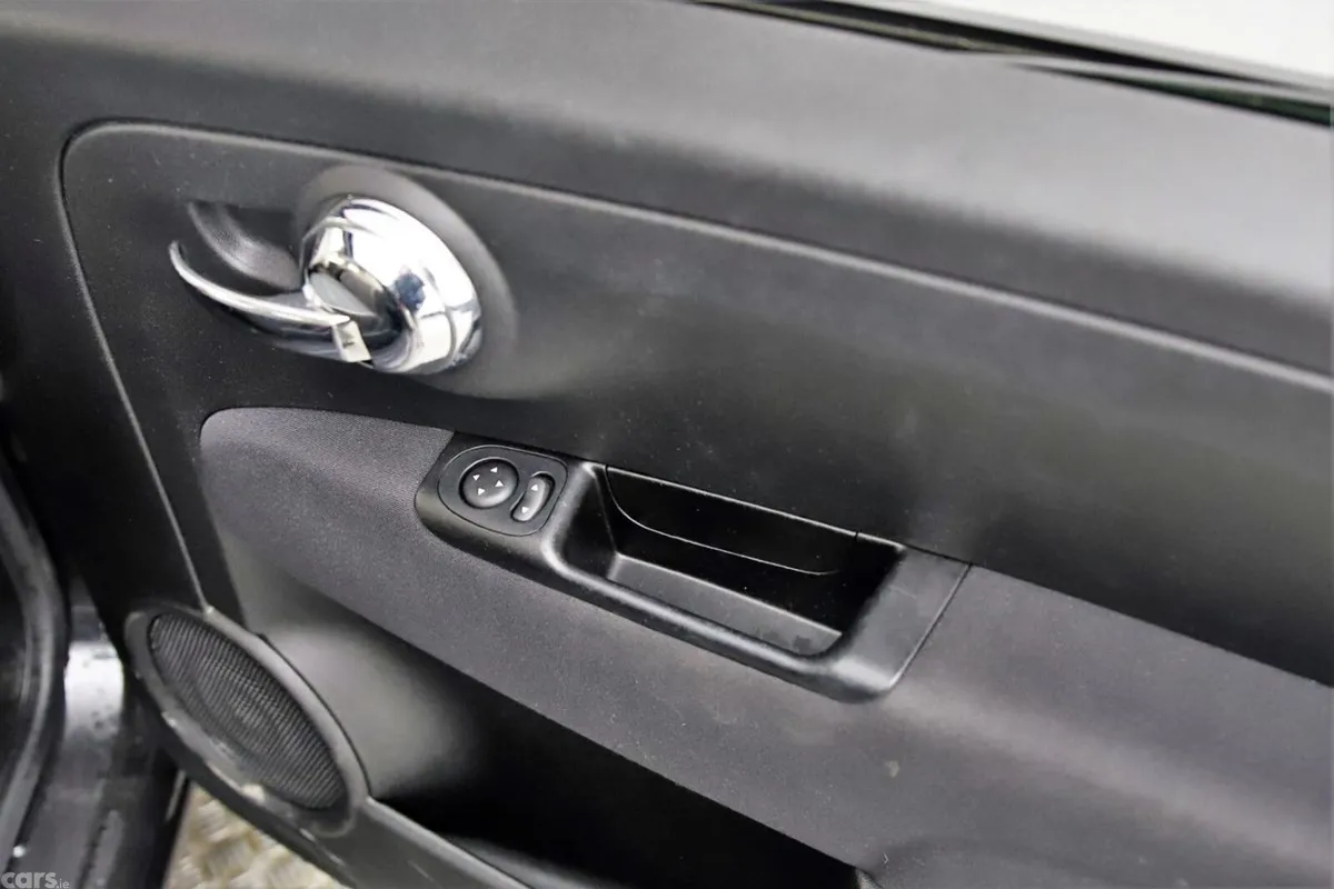 Fiat 500 Hatchback, Petrol, 2018, Black