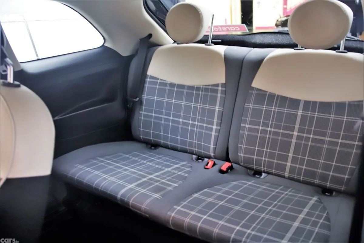 Fiat 500 Hatchback, Petrol, 2018, Black