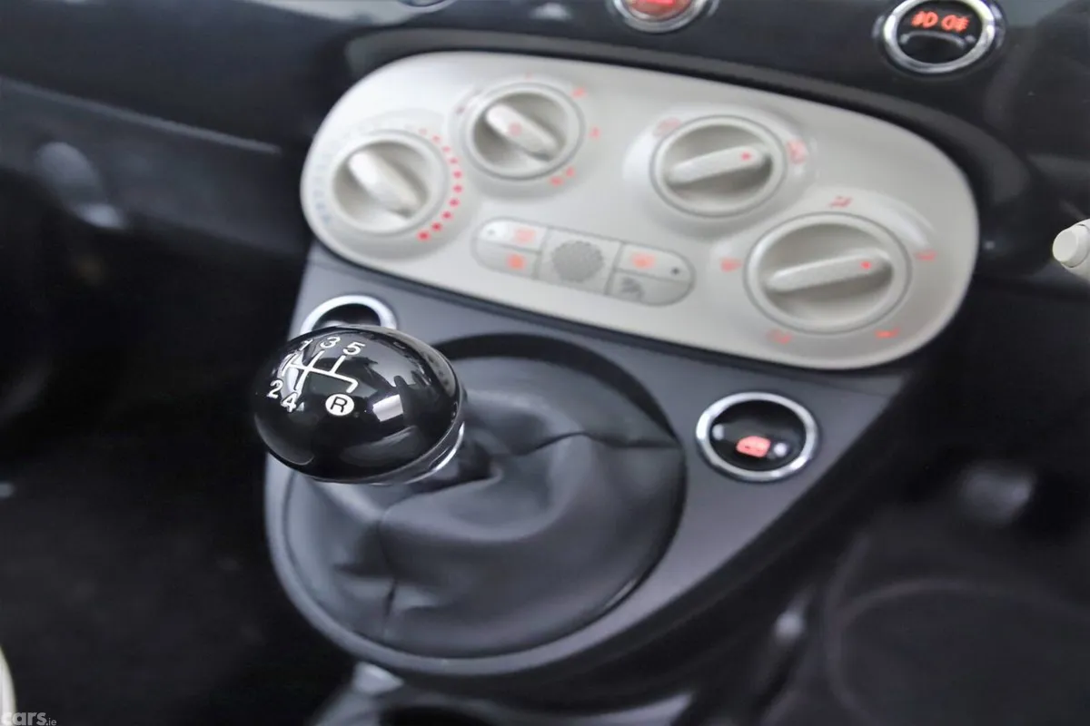 Fiat 500 Hatchback, Petrol, 2018, Black