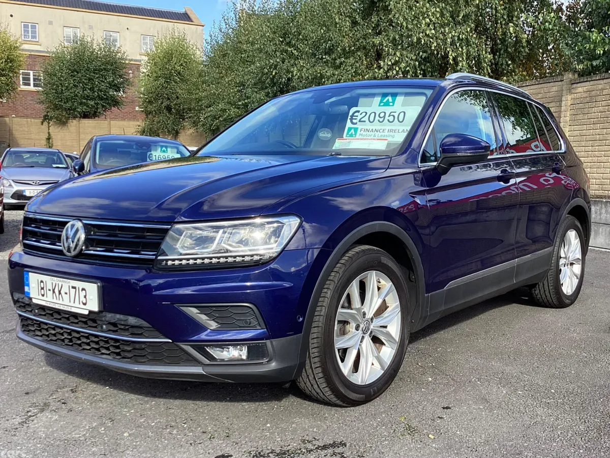Volkswagen Tiguan SUV, Diesel, 2018, Blue