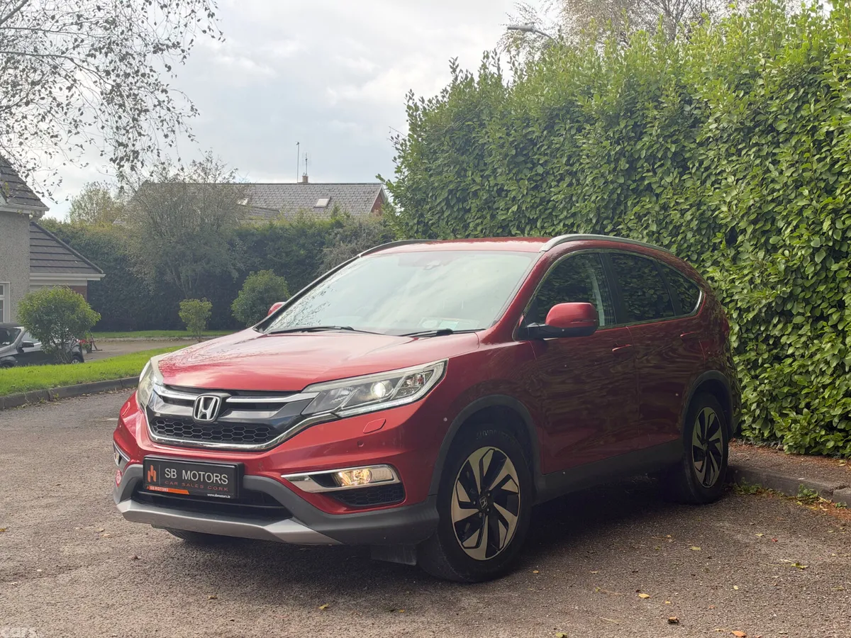 Honda CR-V SUV, Diesel, 2017, Red