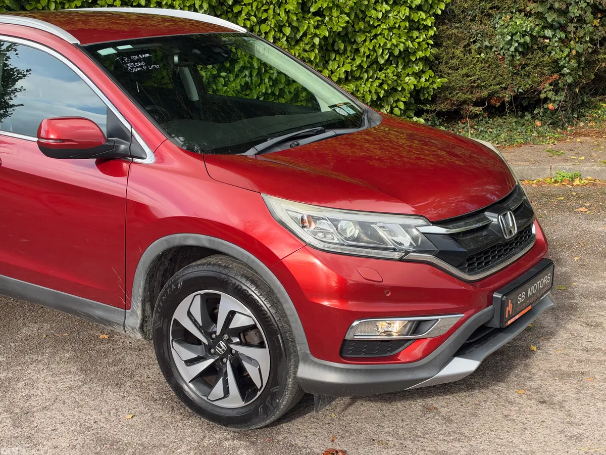 Honda CR-V SUV, Diesel, 2017, Red
