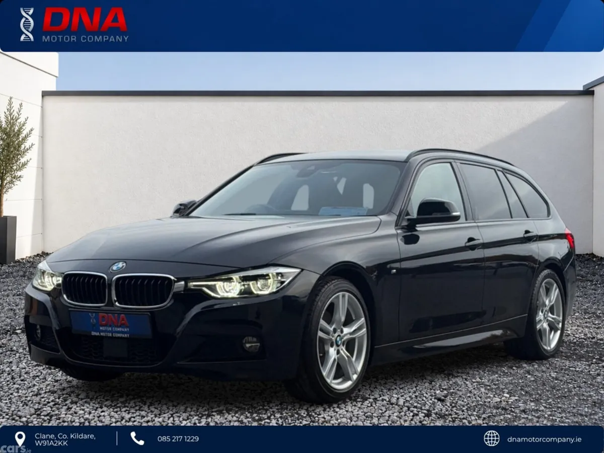 BMW 3-Series Estate, Diesel, 2017, Black