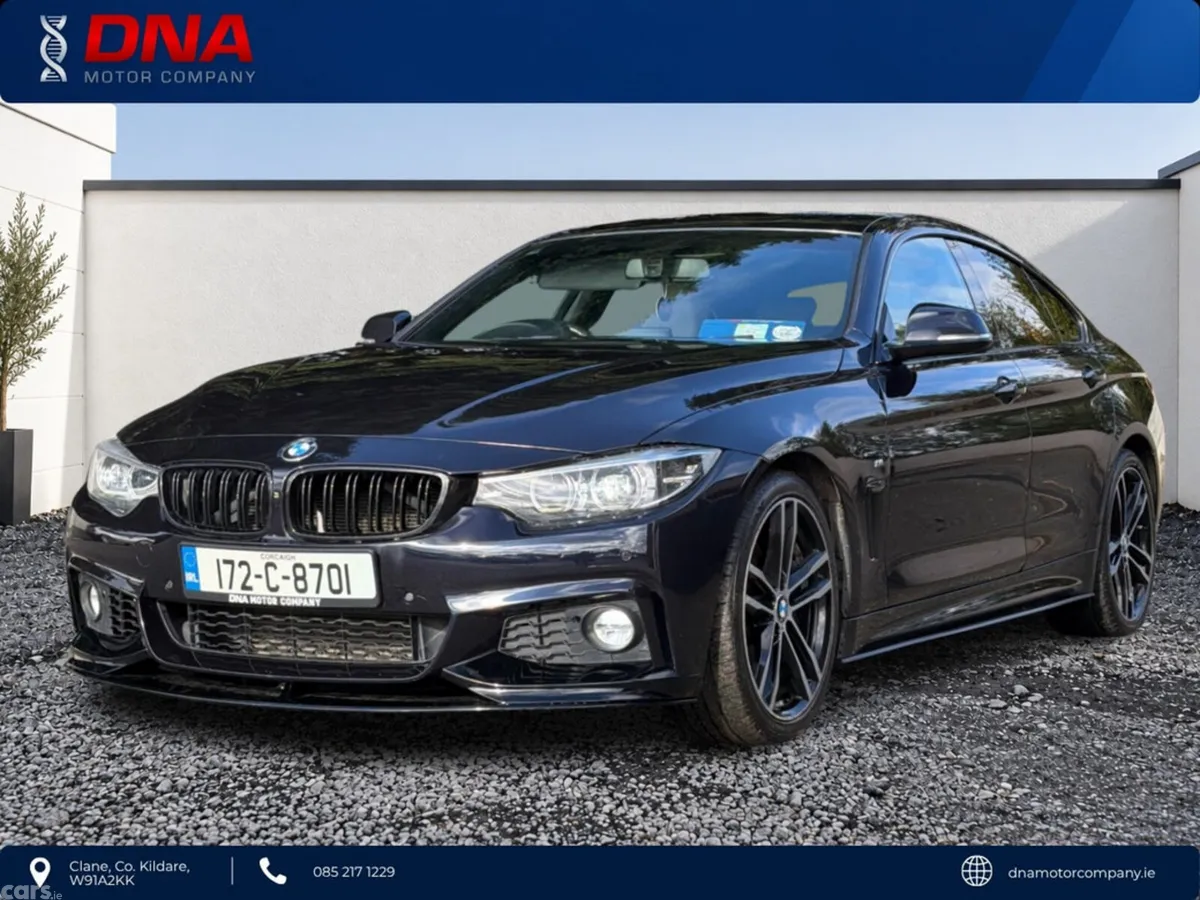 BMW 4-Series Coupe, Diesel, 2017, Black