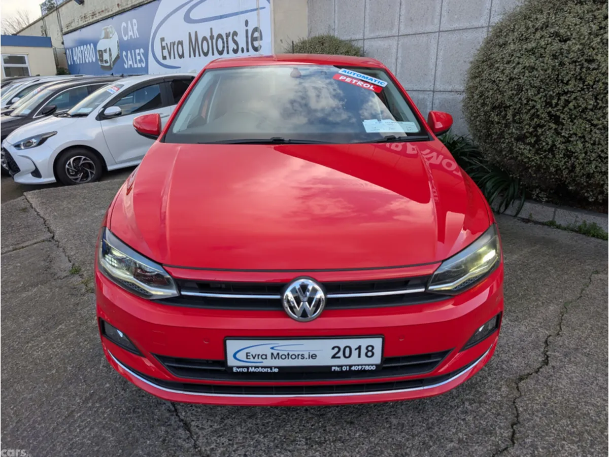 Volkswagen Polo Hatchback, Petrol, 2018, Red