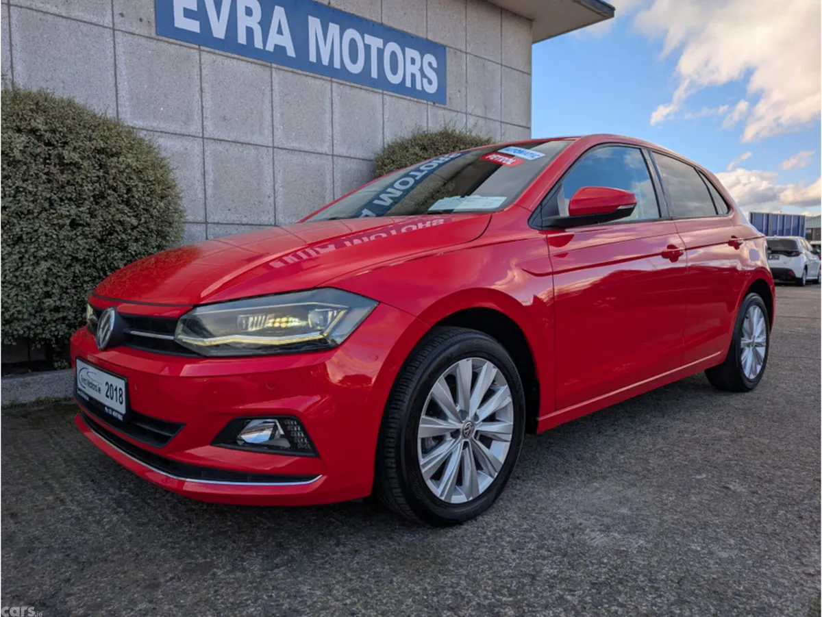 Volkswagen Polo Hatchback, Petrol, 2018, Red
