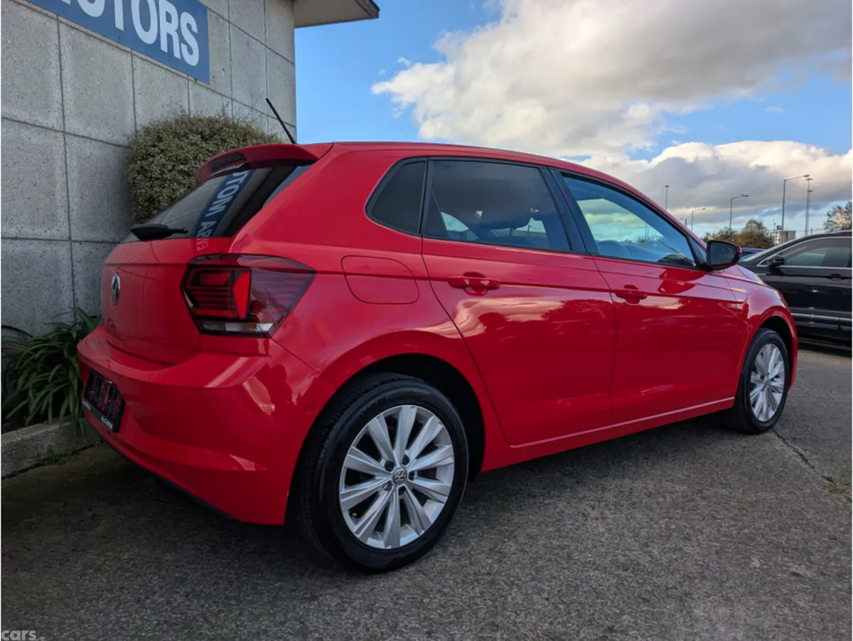 Volkswagen Polo Hatchback, Petrol, 2018, Red