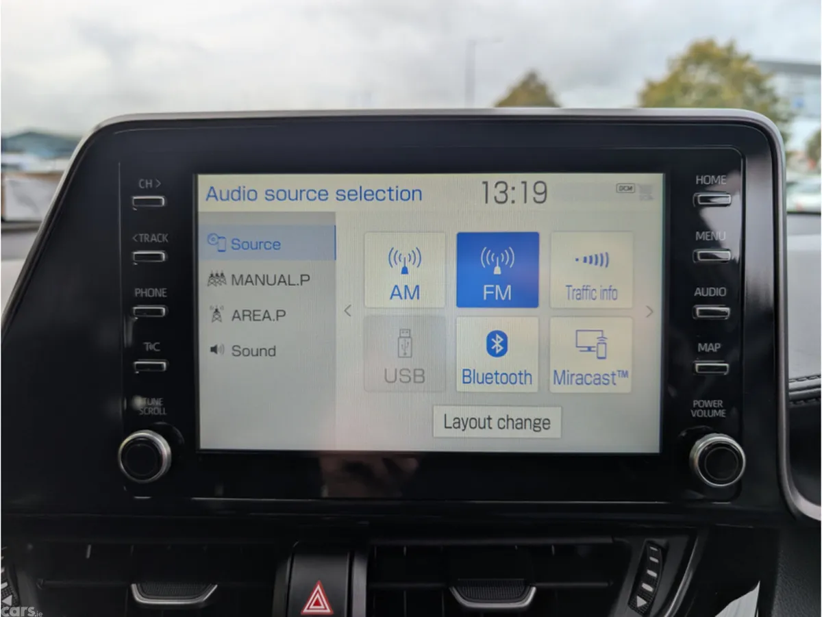 Toyota C-HR SUV, Petrol Hybrid, 2021, White