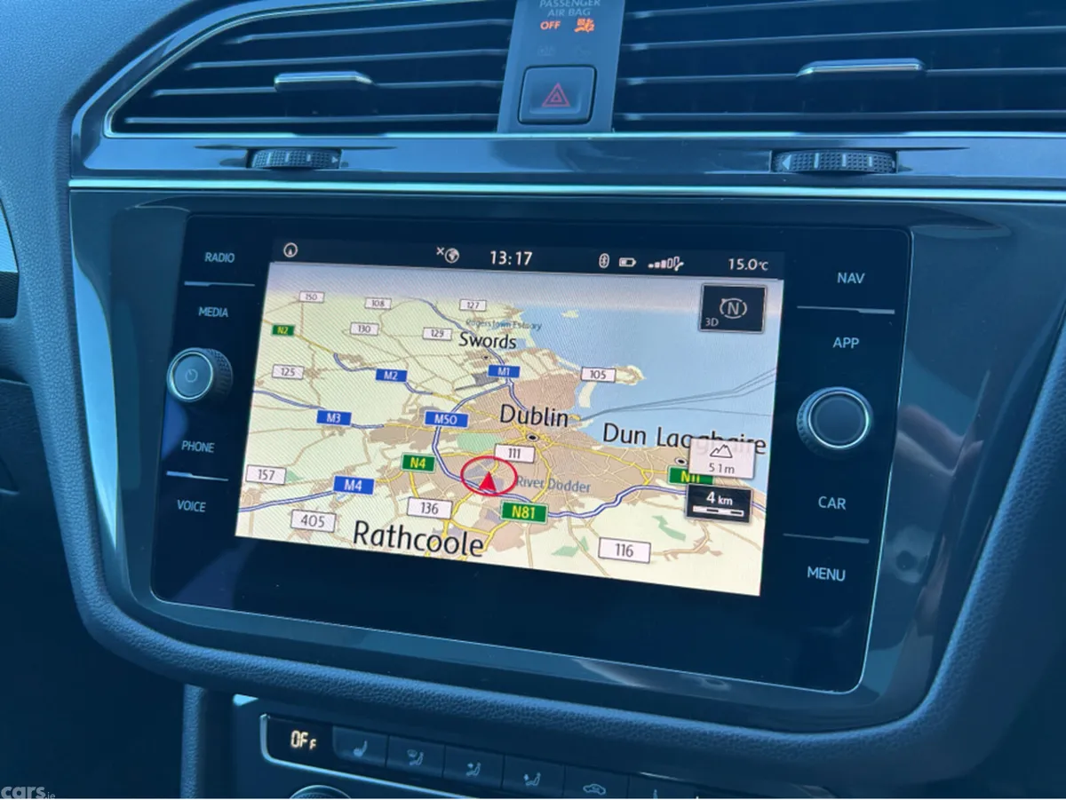 Volkswagen Tiguan Allspace SUV, Diesel, 2020, Red