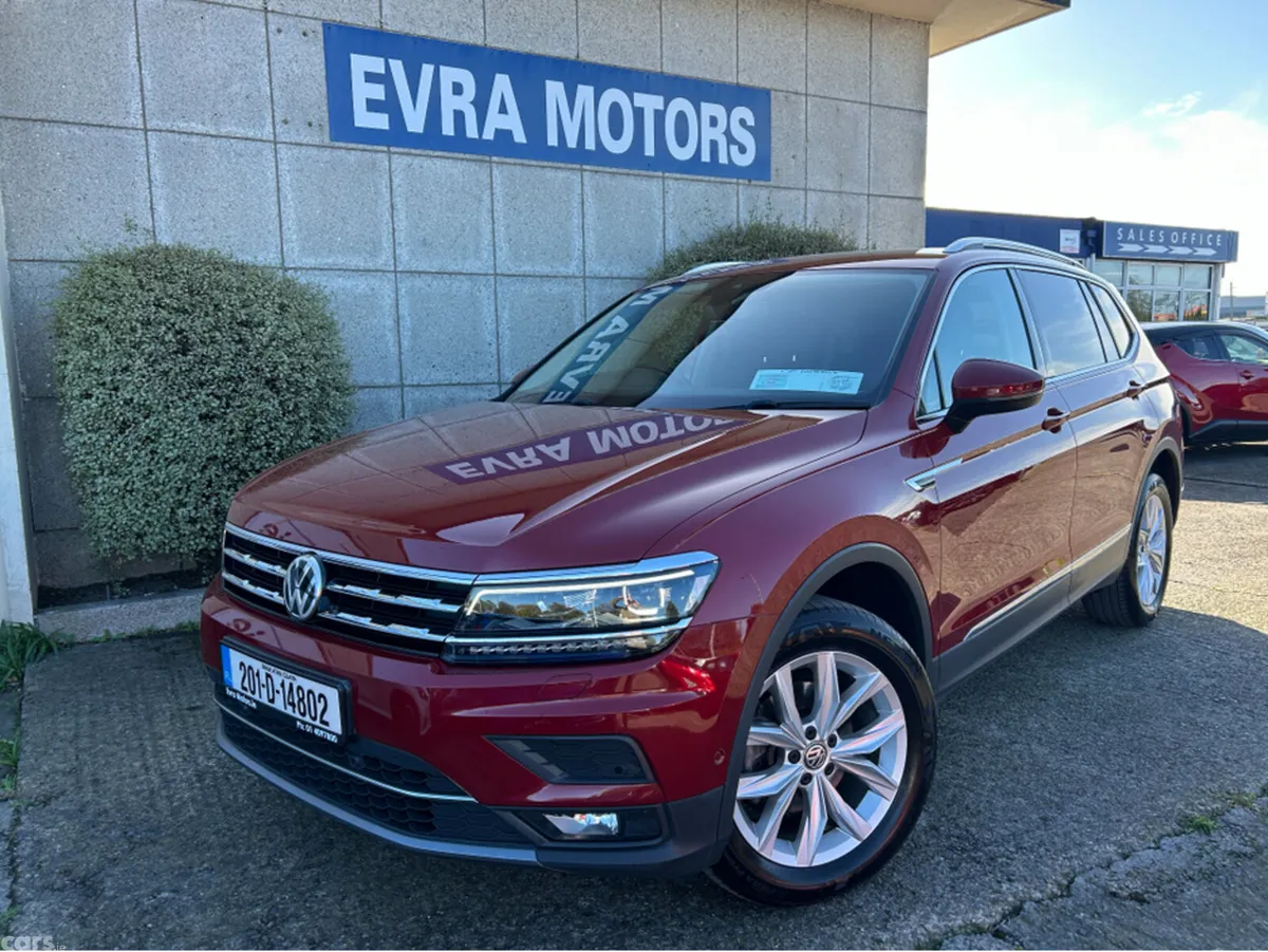 Volkswagen Tiguan Allspace SUV, Diesel, 2020, Red