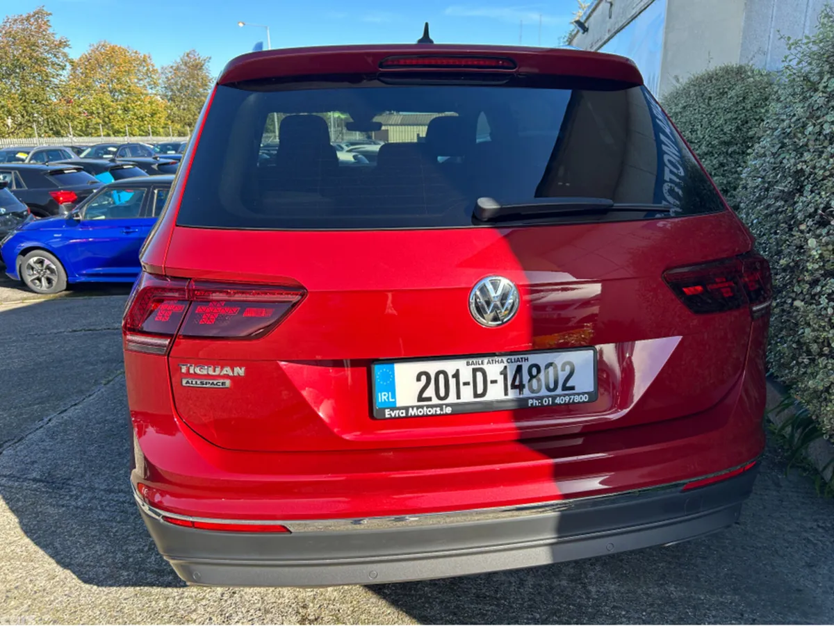 Volkswagen Tiguan Allspace SUV, Diesel, 2020, Red