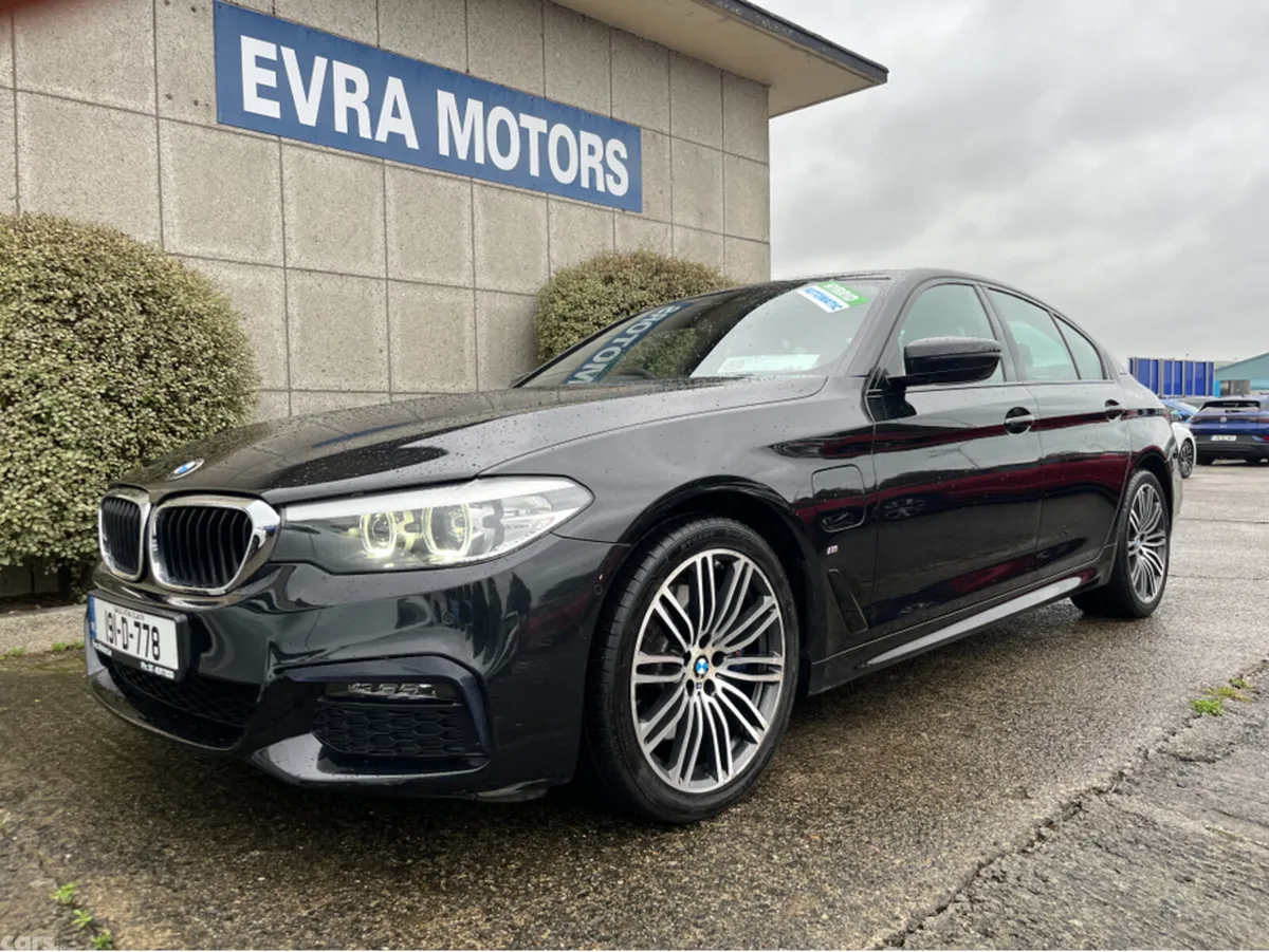 BMW 5-Series Saloon, Petrol Plug-in Hybrid, 2019, Black
