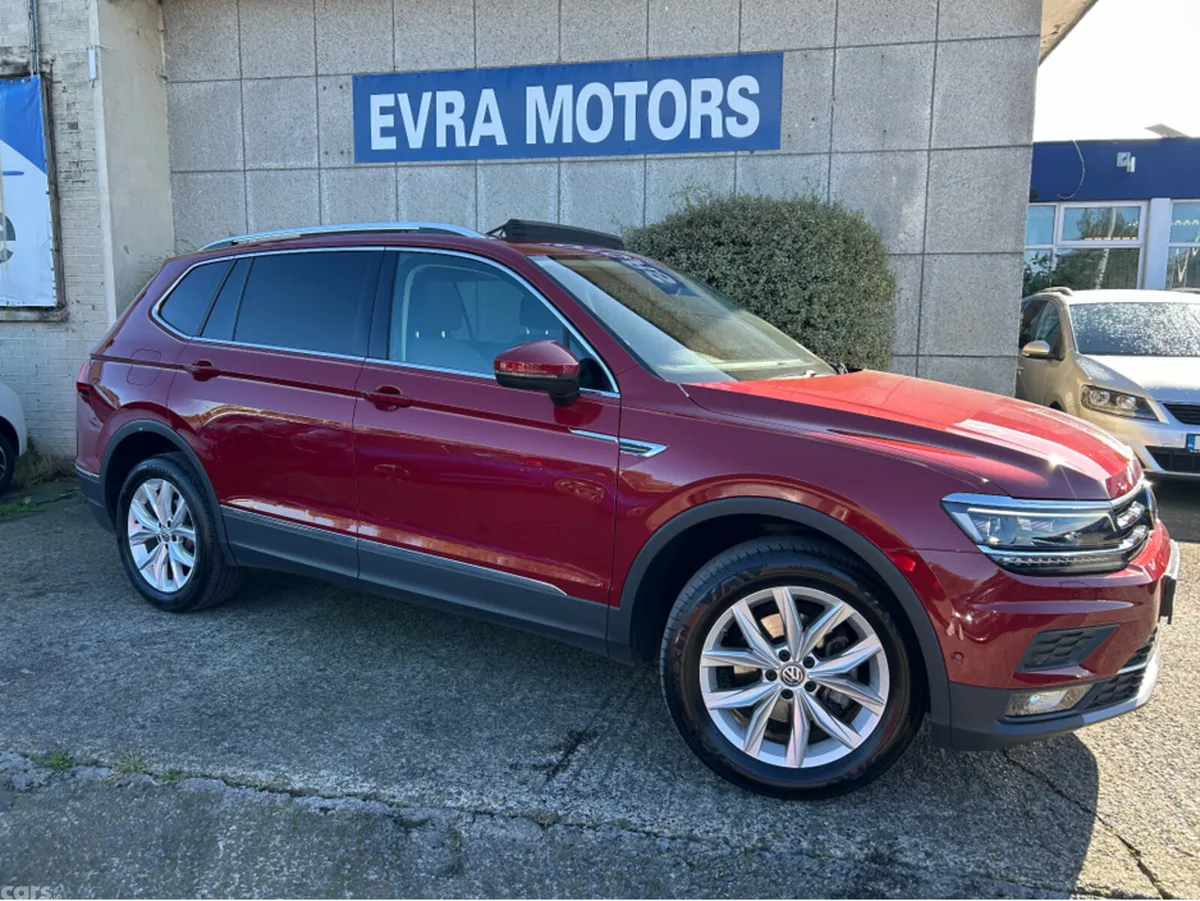 Volkswagen Tiguan Allspace SUV, Diesel, 2020, Red