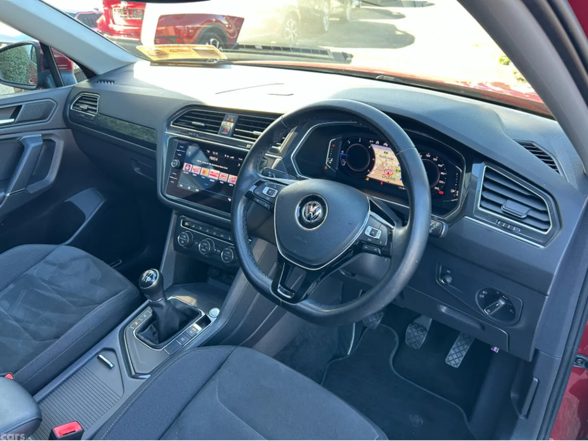 Volkswagen Tiguan Allspace SUV, Diesel, 2020, Red