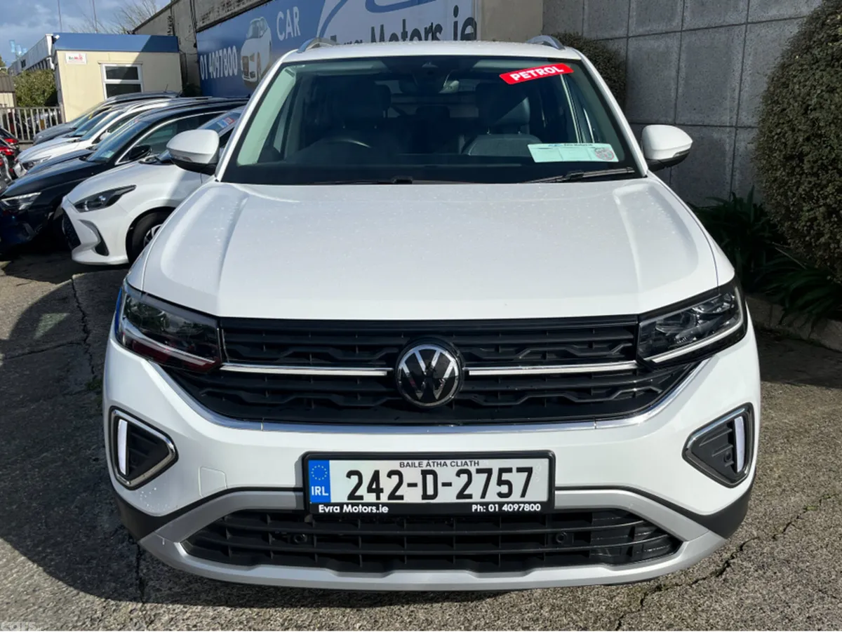 Volkswagen T-Cross SUV, Petrol, 2024, White