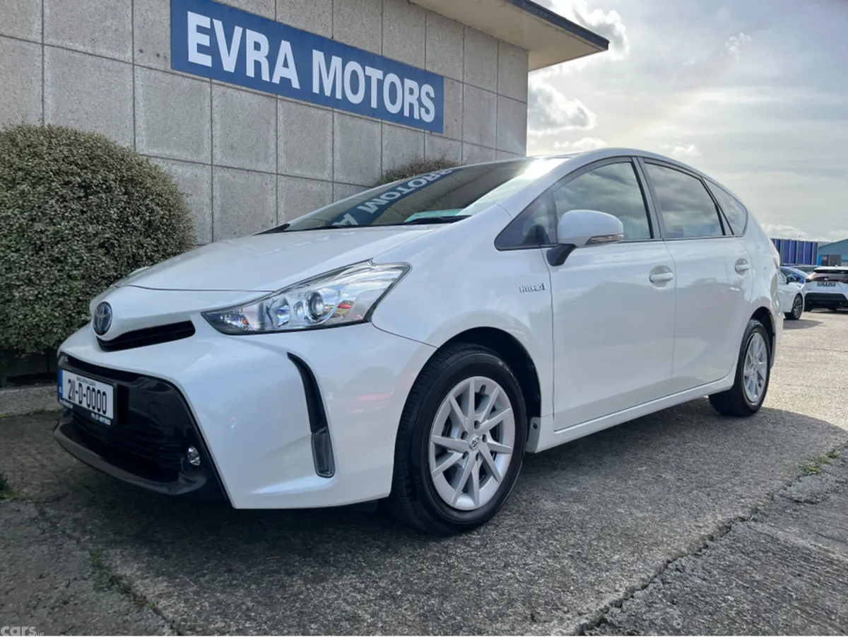 Toyota Prius MPV, Petrol Hybrid, 2021, White